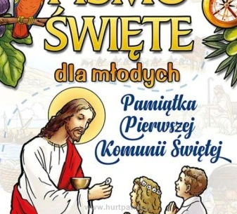 Biblie, książki na I Komunię