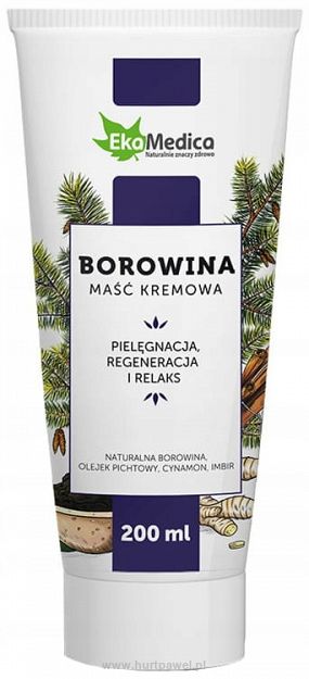 Maść kremowa Borowina