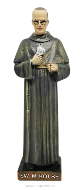 Figura św. Maksymilian Kolbe (18cm)