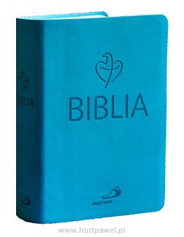 Biblia - kolor turkusowy, okładka Flex