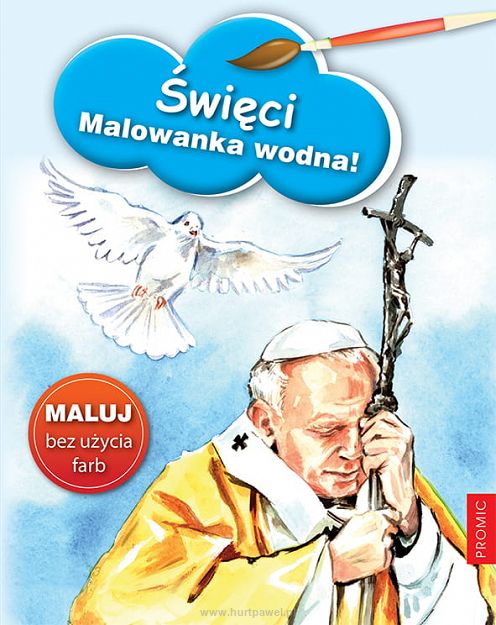 Malowanka wodna - Święci