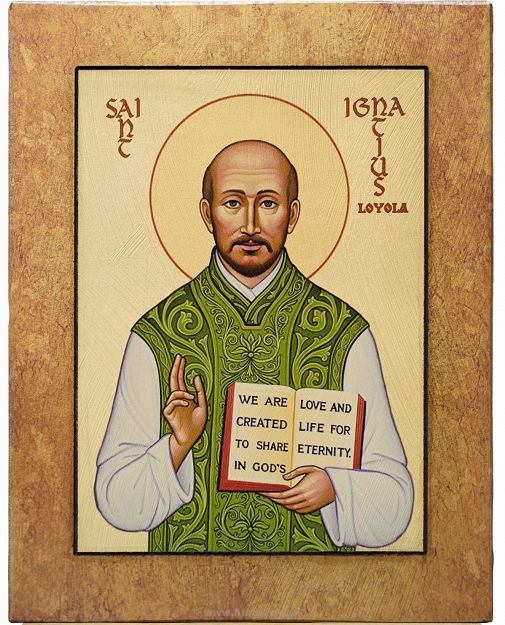 Ikona św. Ignacy Loyola