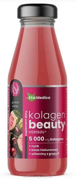 Kolagen beauty funkcjonalne smoothie suplement diety 250 ml