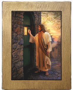 Ikona Chrystus pukający do drzwi
