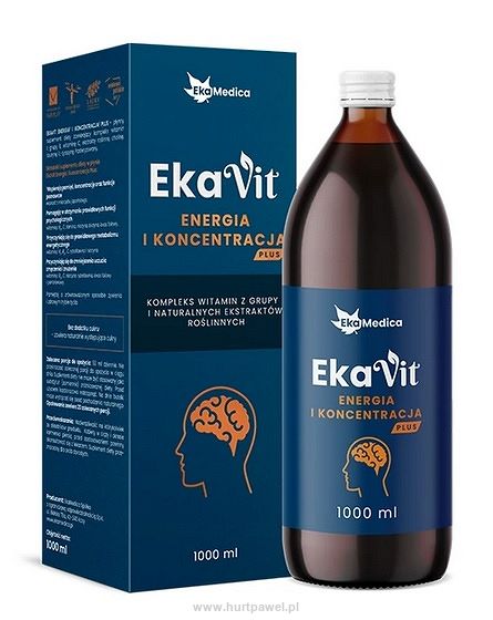 EkaVit Energia i Koncentracja Plus 1000 ml