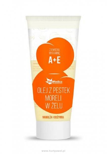 Olej z pestek moreli w żelu 200 ml