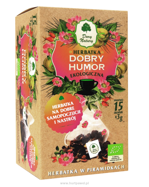 Herbatka Dobry humor w piramidkach EKO (15×3 G)