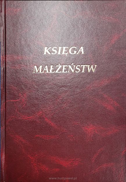 Księga małżeństw, księga parafialna, kancelaria