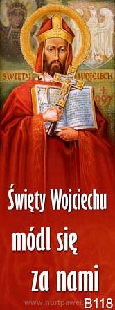 Baner na tkaninie św. Wojciech -118