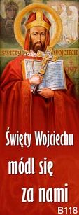 Baner na tkaninie św. Wojciech -118