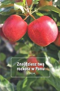 Karnet z kopertą - Znajdziesz twą rozkosz w Panu