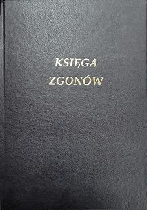 Księga zgonów, księga parafialna, kancelaria