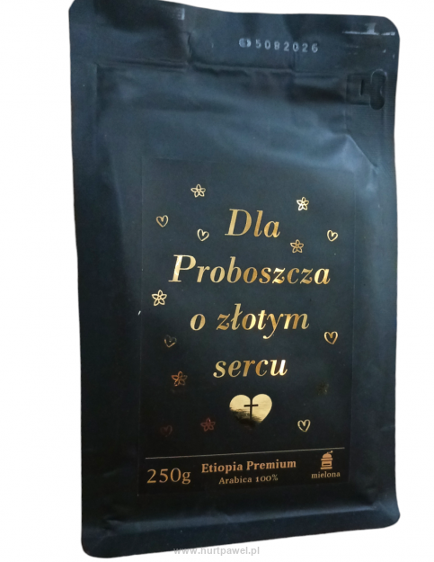 Kawa mielona 250 g Dla proboszcza o złotym sercu