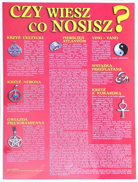 Plakat - Czy wiesz co nosisz?