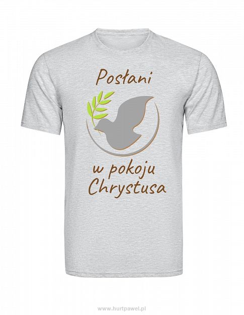 Koszulka - Posłani w pokoju Chrystusa