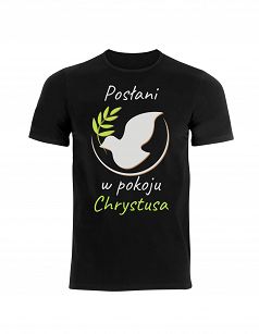 Koszulka - Posłani w pokoju Chrystusa