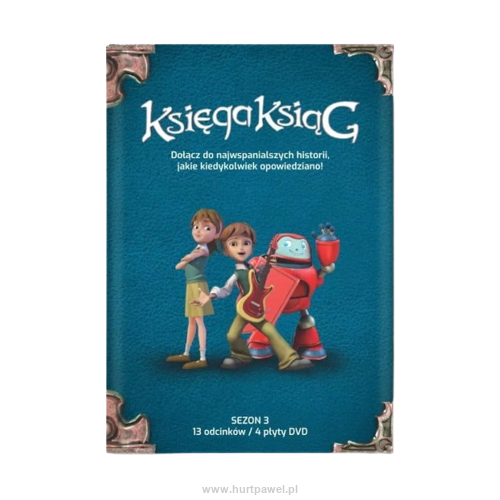 Księga Ksiąg sezon 3,13 odcinków DVD