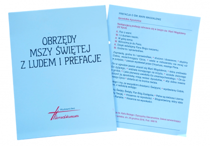 Obrzędy Mszy Świętej z ludem i prefacje