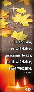 Baner na tkaninie - zaduszki -132