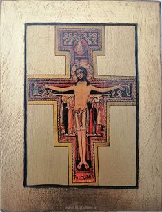 Ikona Krzyż San Damiano