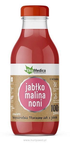 Sok jabłko malina noni 300 ml