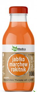 Sok jabłko marchew rokitnik 300 ml Suplement diety