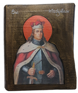 Ikona drewniania - św. Władysław