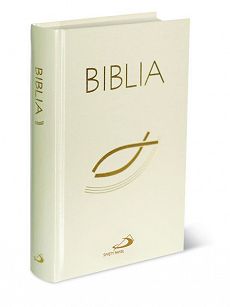 Biblia z rybką - biała (oprawa twarda)