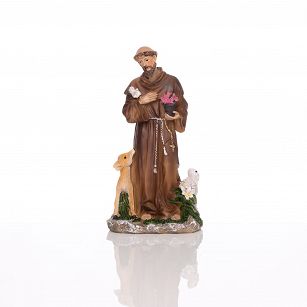 Figurka  św. Franciszek z Asyżu 18 cm