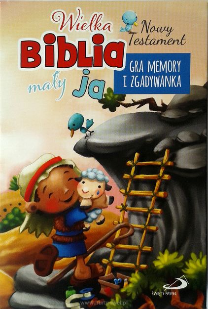 Nowy Testament. Gra memory i zgadywanki - Wielka Biblia mały ja