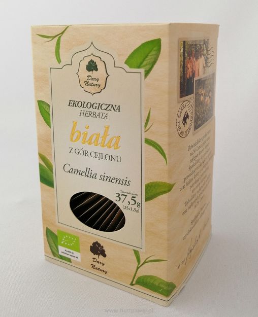 Herbata biała z gór Cejlonu - Camellia sinensis 37,5g