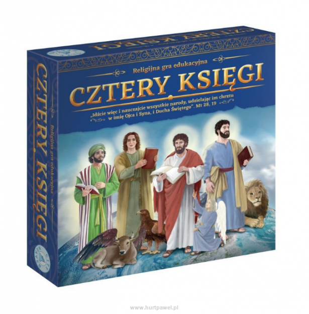 Cztery Księgi. Religijna gra planszowa.