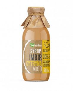 Syrop Imbir Cytryna Miód 300 ml