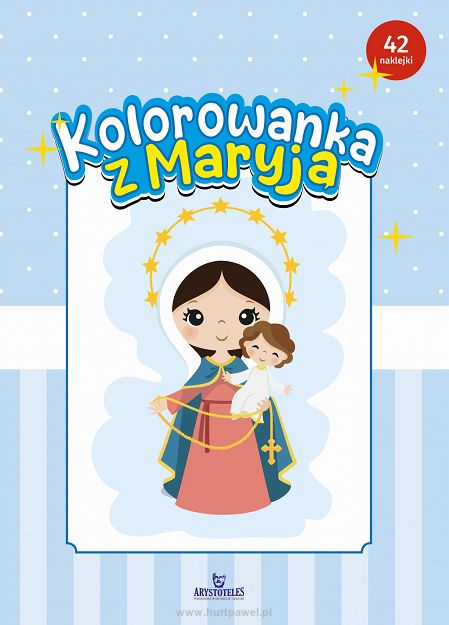 Kolorowanka z Maryją