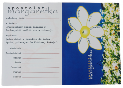 Apostolat margaretka - folder