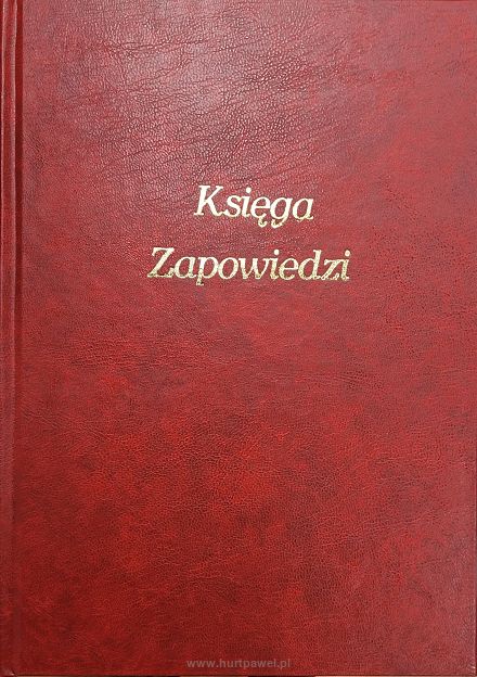 Księga zapowiedzi, księga parafialna, kancelaria