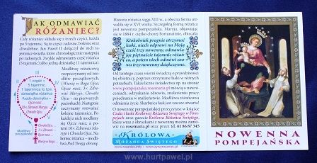 Folder - Nowenna Pompejańska