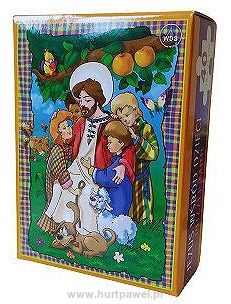 Puzzle mini 40 el Jezus wśród dzieci