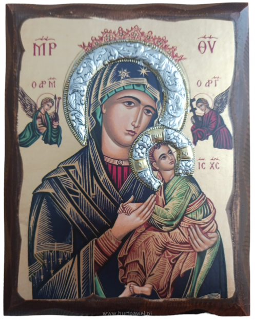 Ikona grecka Matka Boża Nieustającej Pomocy