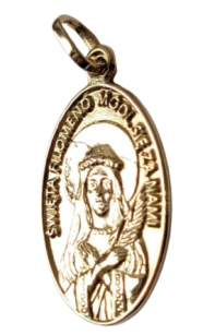 Złoty medalik św. Filomeny