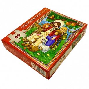 Puzzle Jezus wśród dzieci 60 elementów