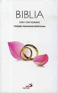 Biblia Stary i Nowy Testament. Pamiątka Sakramentu Małżeństwa