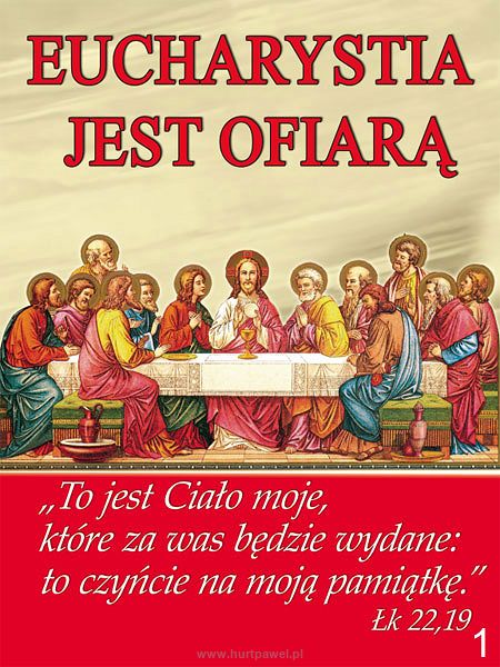 Dekoracja na ołtarz na tkaninie 