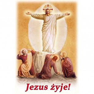 Plakat Jezus żyje