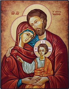 Ikona z wizerunkiem Świętej Rodziny