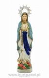  Figura Matka Boża z Lourdes -  zmieniająca kolor płaszcza (19 cm)
