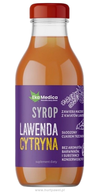 Syrop lawenda z cytryną 300 ml