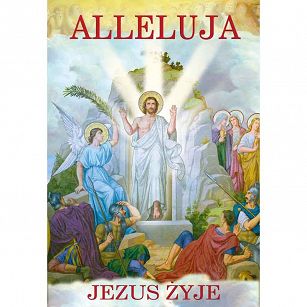 Plakat Alleluja Jezus żyje