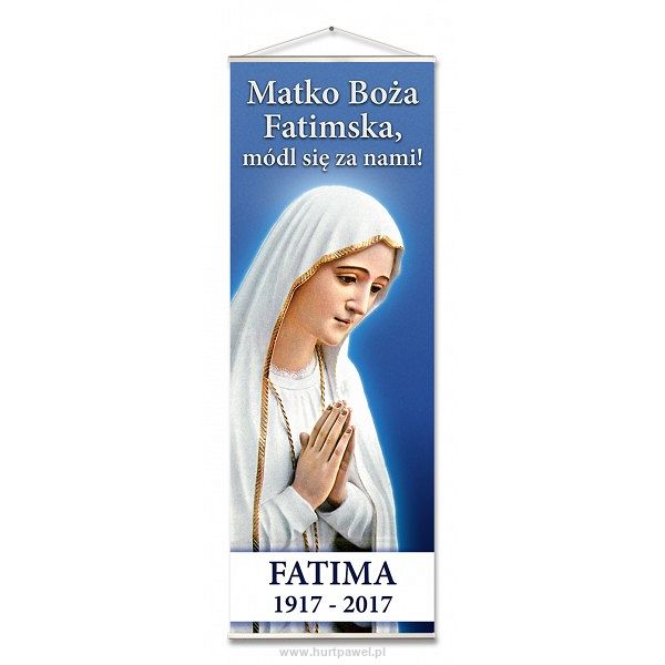 Baner  „Matka Boża Fatimska