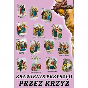 Plakat Droga Krzyżowa